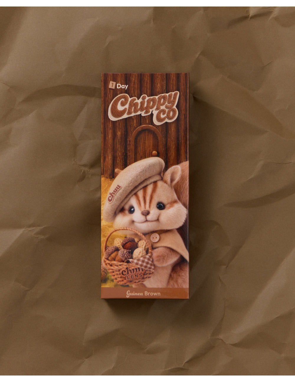 Chippy-Co 1Day 松鼠綜合棕