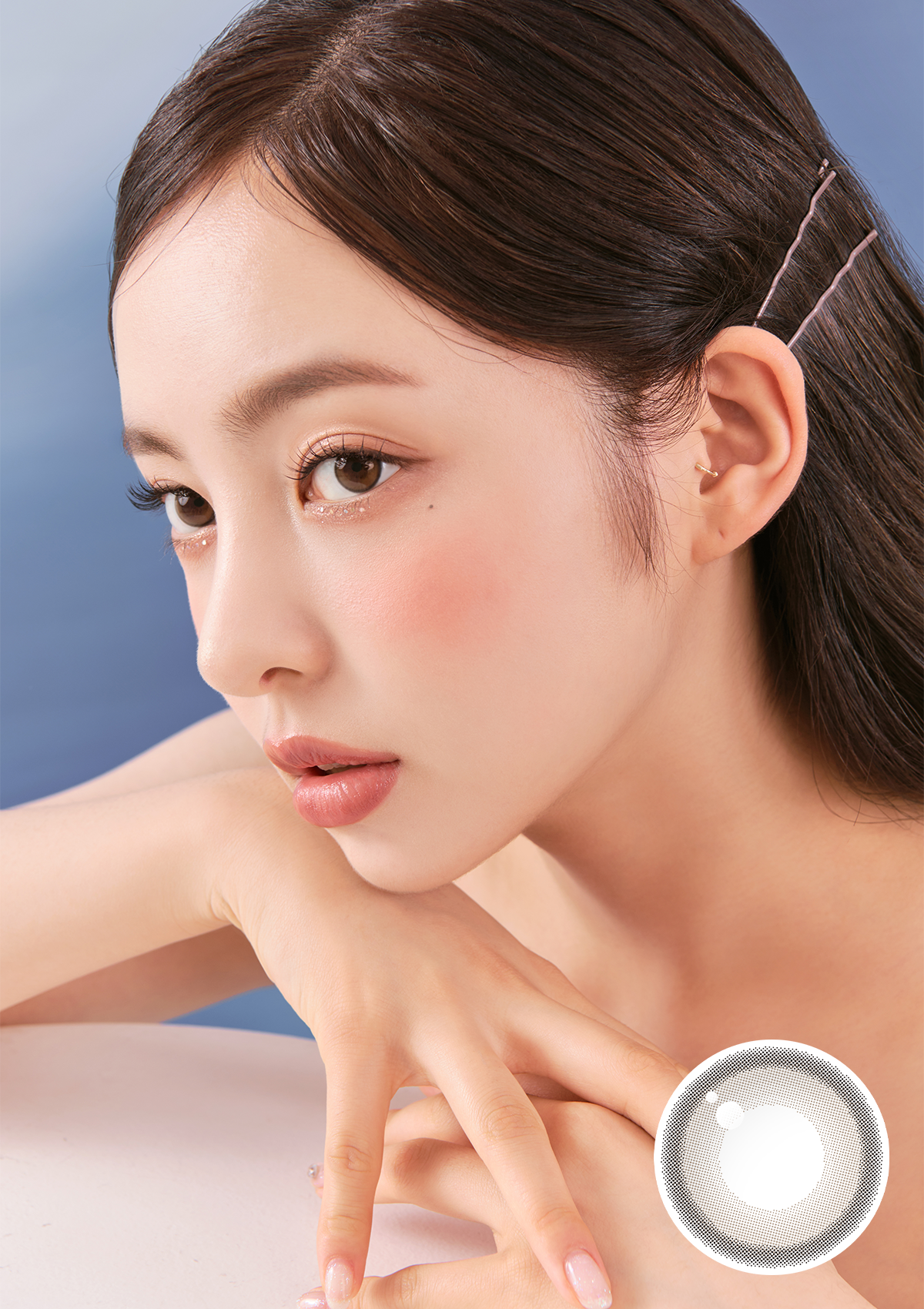 Chuu Lens Aery Rose 1 Day Aery Rose 1DAY 琉璃棕