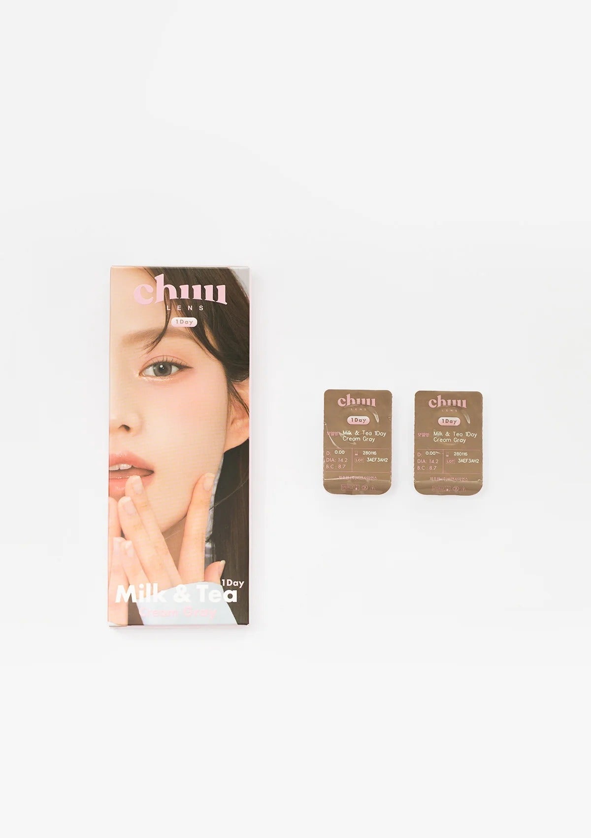Milk & Tea 1Day 奶油灰 (30片)